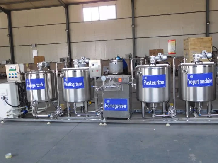 yogurt making machine line